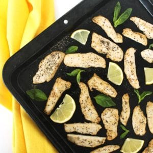 Lemon Basil Chicken by Jesse Lane Wellness