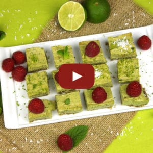 Raw Mojito Squares by @jesselwellness #raw #vegan #video