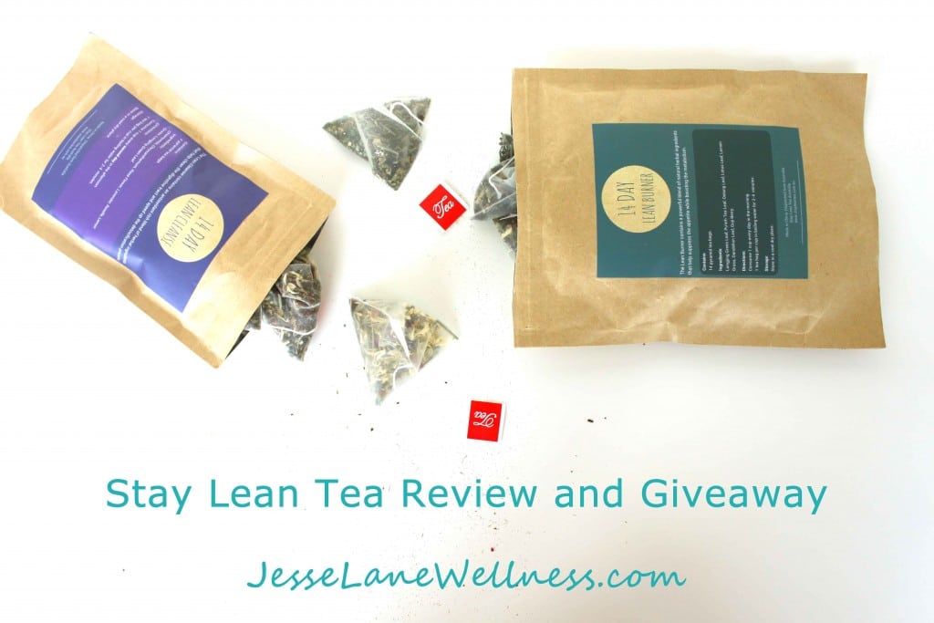 Stay Lean Tea Review and Giveaway with @jesselwellness #tea #win