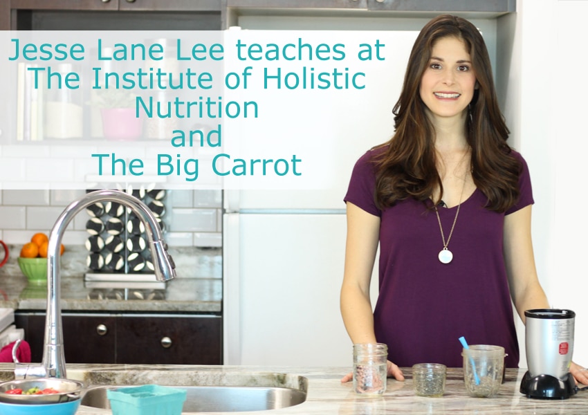 Jesse Lane Lee teaches Live Online Cooking Classes #cookingclass #nutritionist