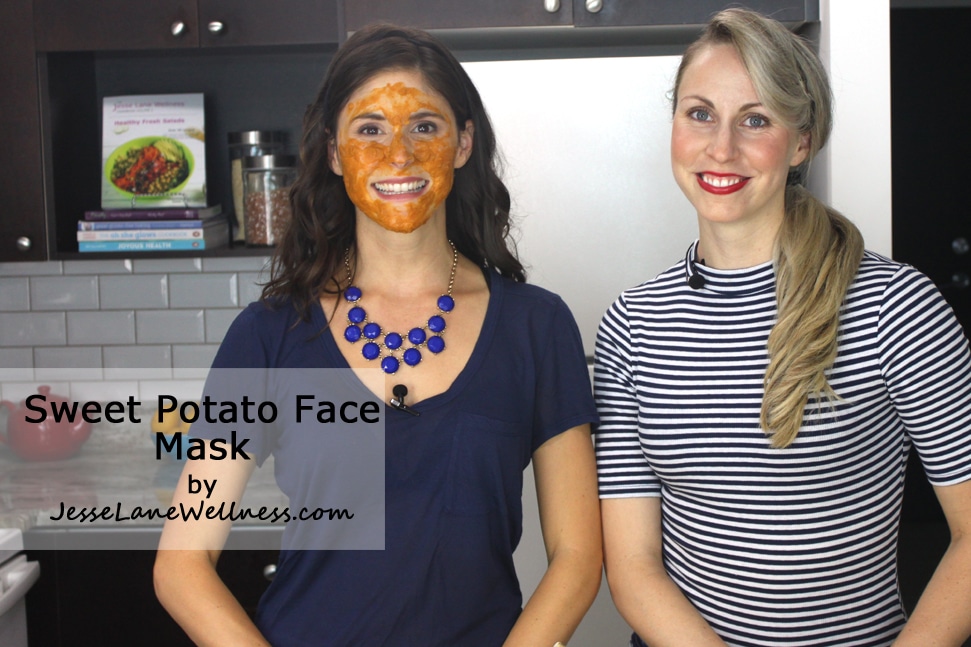 Sweet Potato Face Mask with @jesselwellness