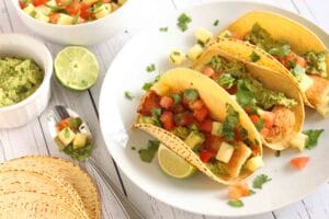 Fish Tacos with Pineapple Salsa by Jesse Lane Lee