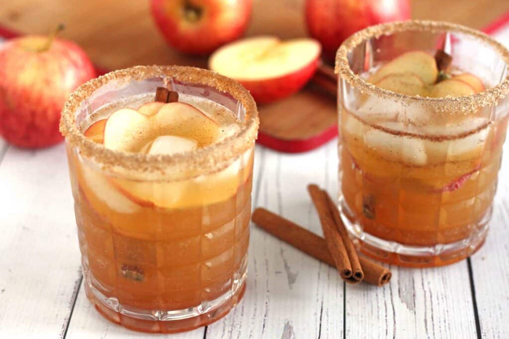 Fall Apple Cider Cocktail by Jesse Lane Wellness