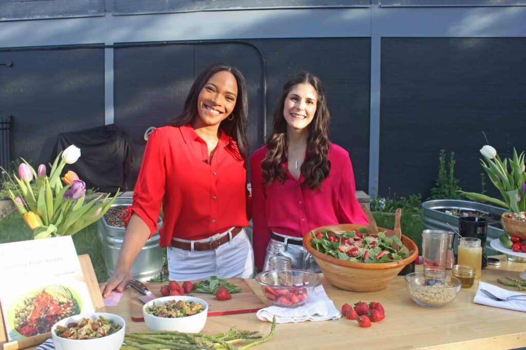 National Salad Month and Local Spring Produce on Global TV