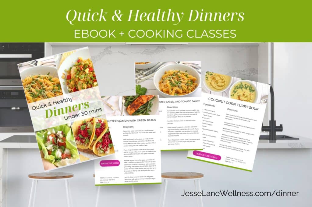 Quick & Healthy Dinner Recipes by Jesse Lane Lee