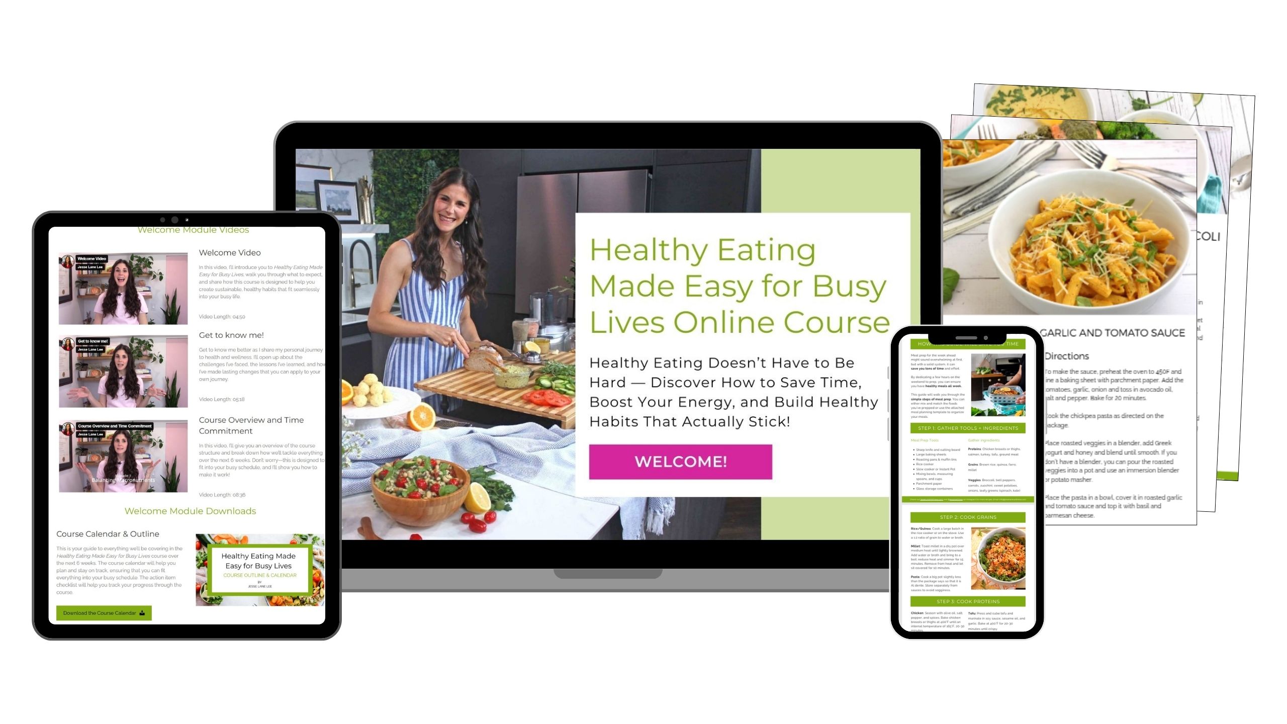 Healthy Eating Made Easy for Busy Lives Digital Images