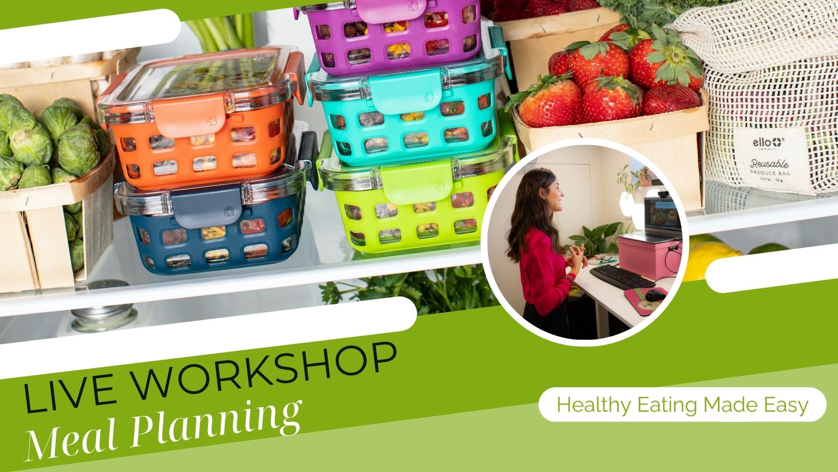 Healthy Eating Made Easy for Busy Lives Workshop Cover